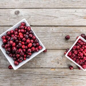 żurawina liofilizowana